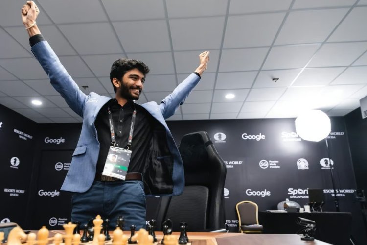 Gukesh becomes youngest world chess champion