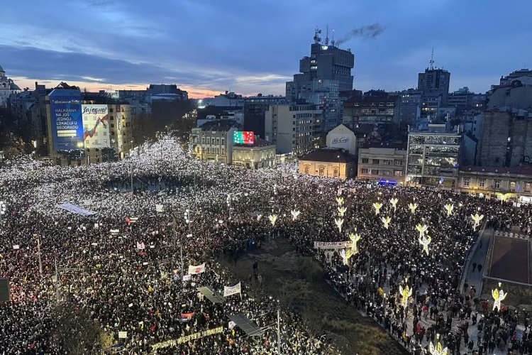 Belgrade protests erupt over Novi Sad tragedy