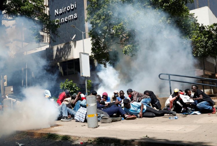 Kenyan police teargas protesters over abductions