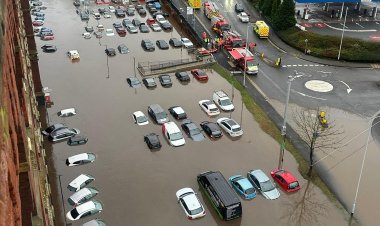 Flooding disrupts north-west England on New Year