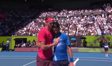 Djokovic retires, Zverev reaches first final