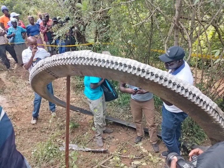 Kenyan village struck by falling rocket debris