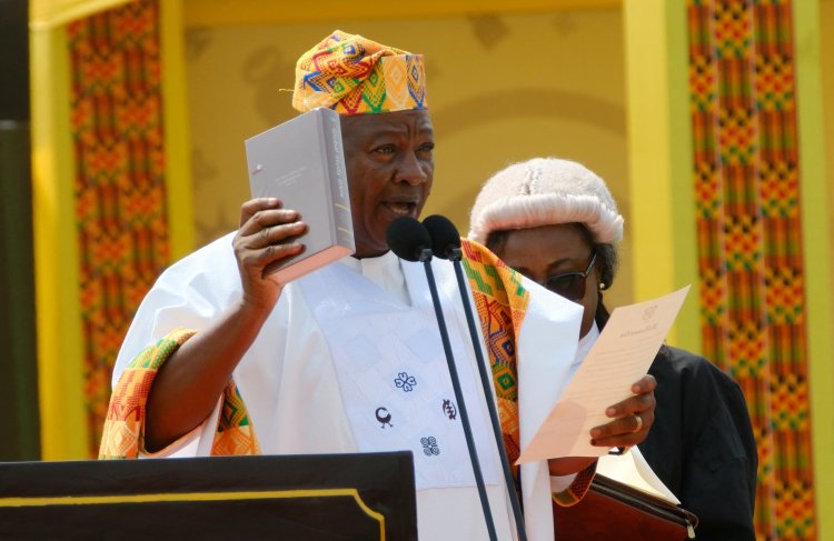 Mahama sworn in for second term in Ghana