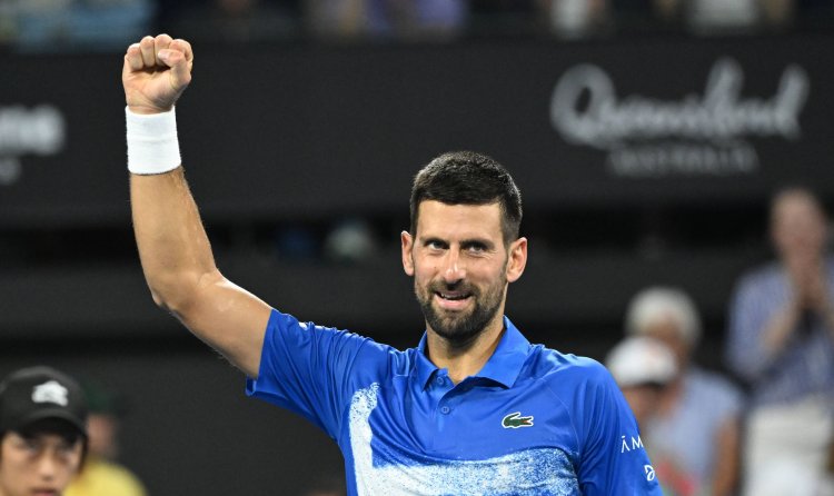 Djokovic wins exhibition match in Melbourne