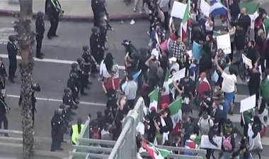 Los Angeles protests erupt over immigration policies