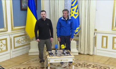 Zelensky, IAEA chief discuss nuclear safety