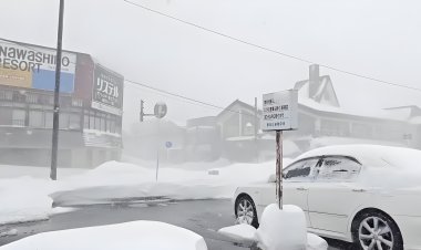 Heavy snow in Japan leaves one dead, four hurt