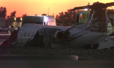 Fatal Learjet crash at Scottsdale airport