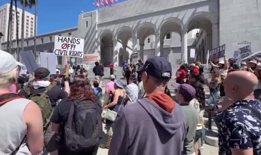 Protesters rally in U.S. cities against Trump