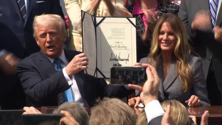 Trump signs law targeting AI deep fakes