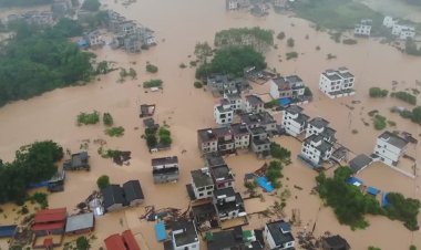 Historic floods hit Huaiji after Typhoon Wutip