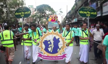 Rath Yatra festival unites Dhaka crowds