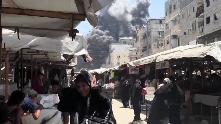 Israeli strike hits Gaza City neighborhood