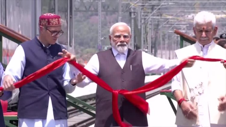 Modi opens world’s tallest rail bridge