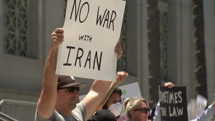 LA protests U.S. bombing of Iran sites