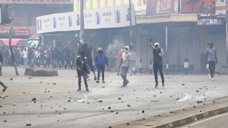 Nairobi unrest grows after blogger's death
