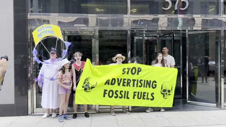 Protesters target ad giant Publicis