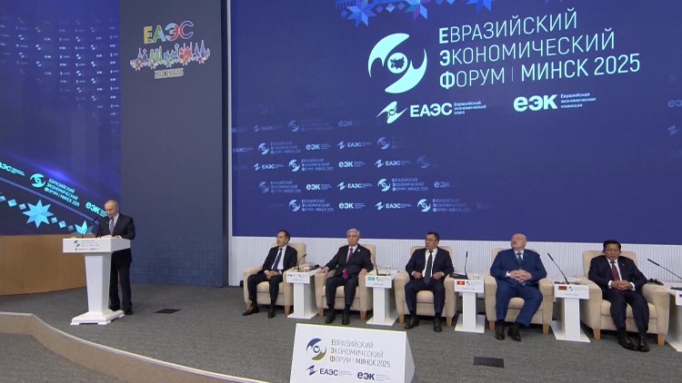 Eurasian leaders meet at Minsk forum