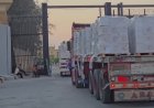 Aid trucks enter Gaza as famine looms