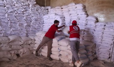 Aid reaches Syria's Sweida province
