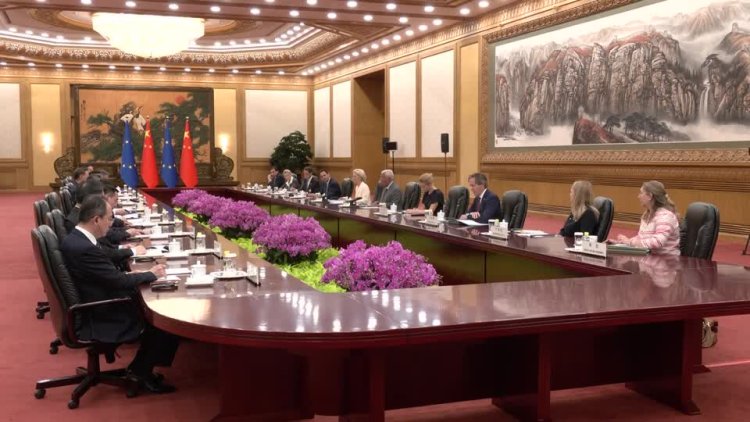EU, China seek reset in tense trade ties