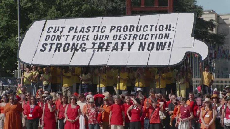 Greenpeace urges bold plastic treaty