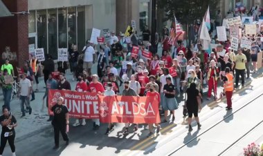 Labor Day rallies target Trump policies