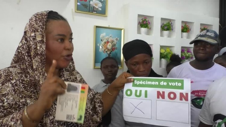 Guinea votes on constitution amid junta rule