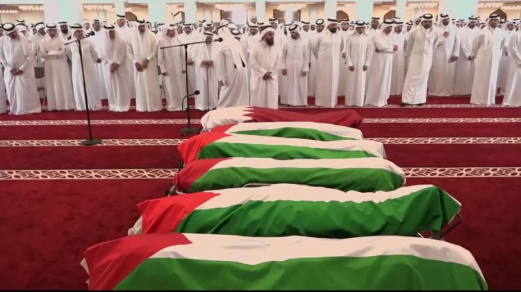 Qatar holds funeral after Israel strike