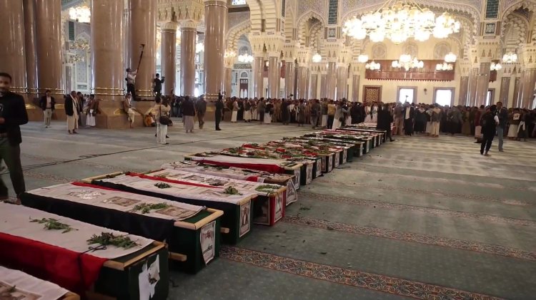 Funerals held for 31 Yemeni journalists