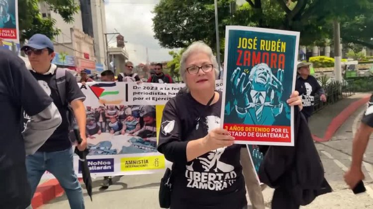 Guatemala protests detention of journalist