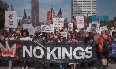 Millions rally in U.S. ‘No Kings’ protests