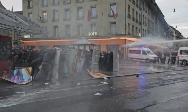 Pro-Palestinian rallies turn violent in Switzerland