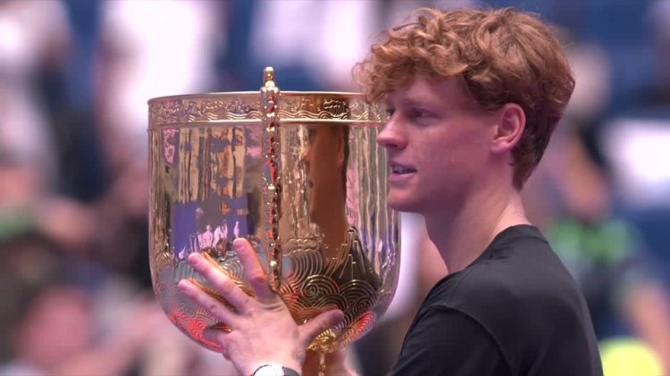 Sinner wins China Open in Beijing