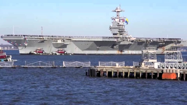 U.S. deploys carrier group to Caribbean waters