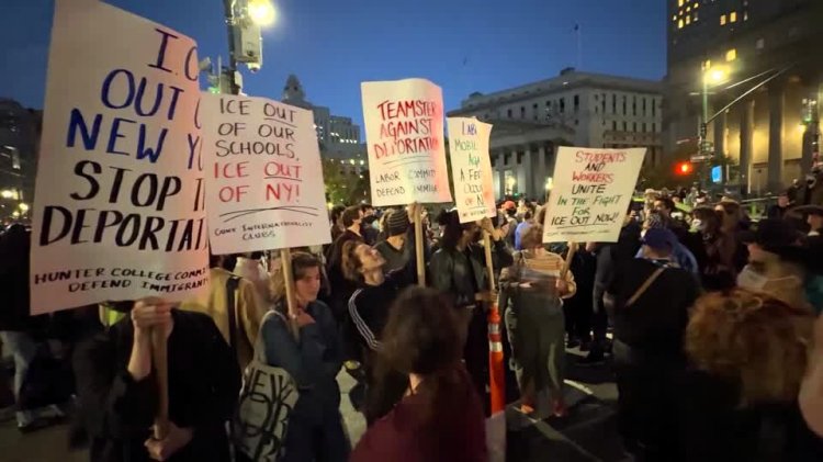 ICE raids in NYC spark Chinatown protests