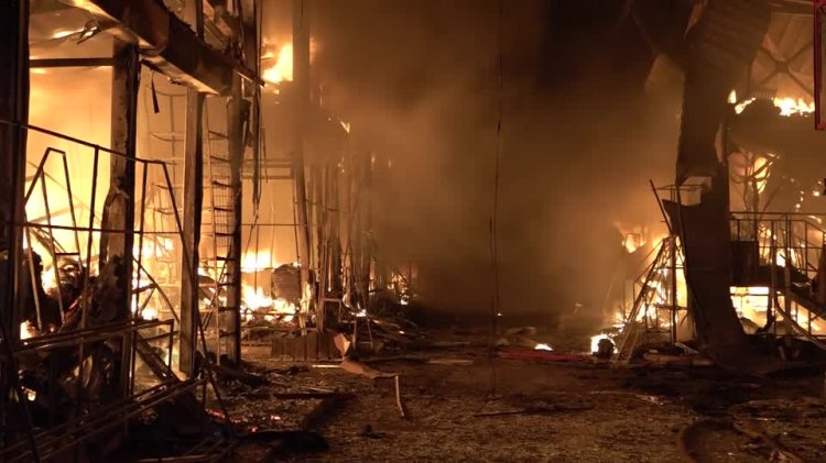 Russian bomb strike injures six in Kharkiv