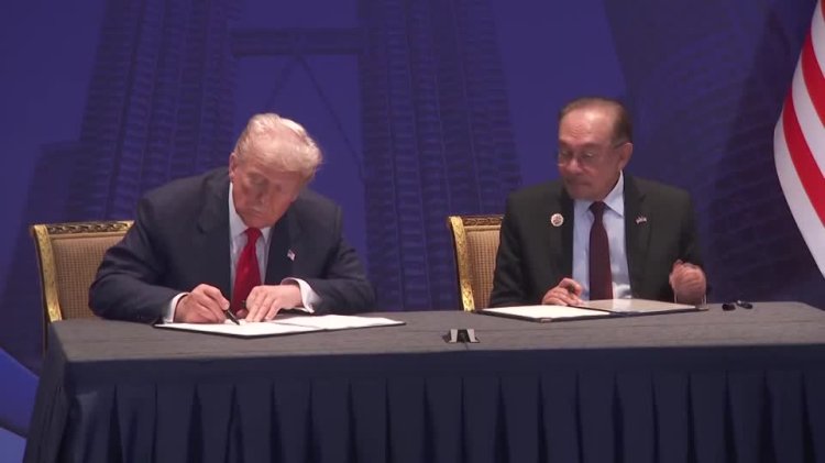 U.S. signs trade deals with four Asian nations