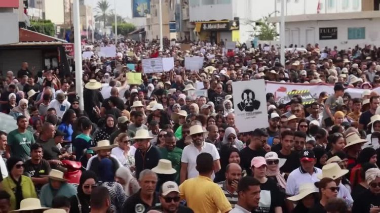 Mass protests shut down Tunisia’s Gabes