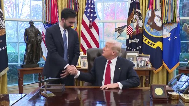 Trump meets Mamdani in Oval Office