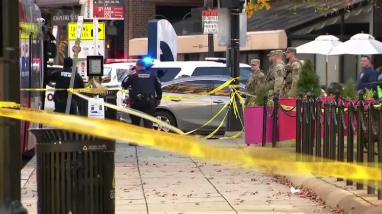 Guards shot in attack near White House