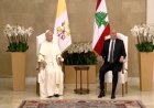 Pope visits Beirut for unity push