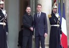 Zelenskiy presses Macron on security