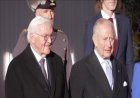 King Charles welcomes German president
