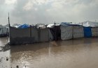 Gaza storms devastate tent camps