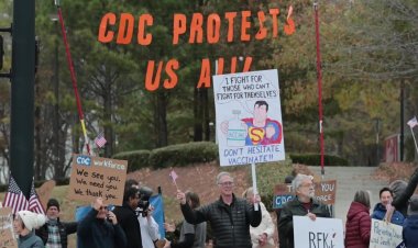 Protests hit CDC vaccine panel meeting