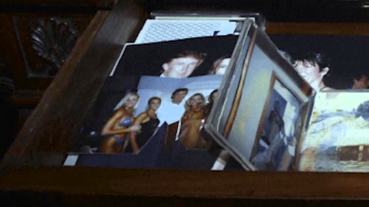 DOJ restores Trump photo to Epstein files