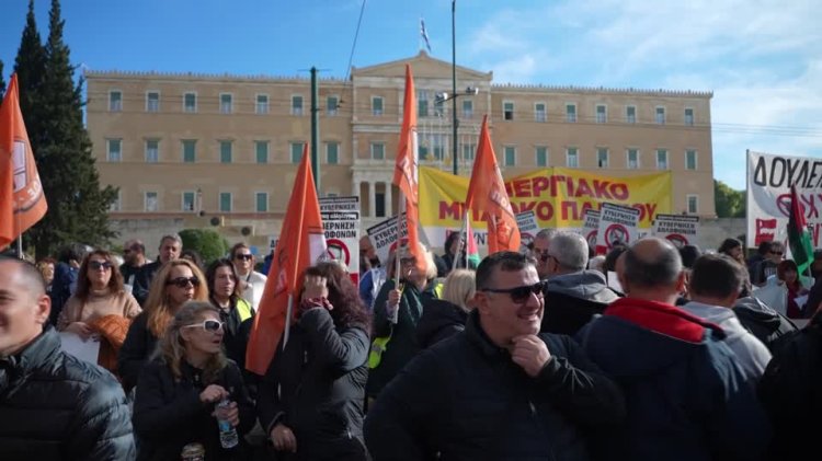 Protests hit Greece over budget