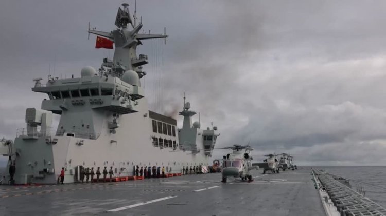 China drills east of Taiwan