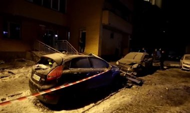 Russian drones hit Kyiv overnight